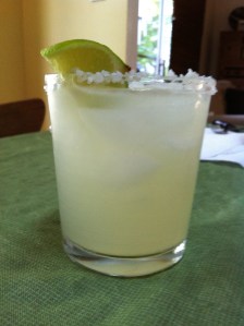 The Rex Margarita. On the rocks, of course.