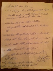 My transcription of Maddo's Bear Bear Rules looks like a ransom note.