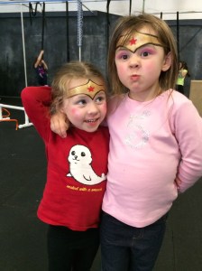 A couple of Wonder Women