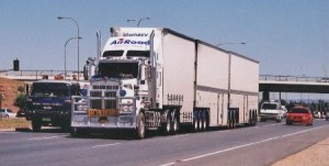 You may run along side, and hopefully not into, one of these beasts on the highways of Oregon.