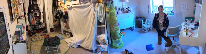 Bedroom Panorama Shot